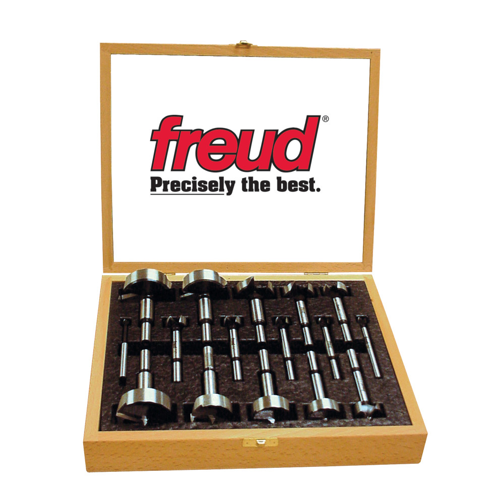 1/4" to 2-1/8" (Dia.) 16 Pcs. Forstner Bit Set
