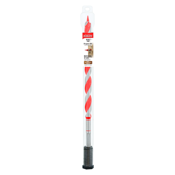 Diablo 3/4" x 13" Auger Bit for Wood & Nail-Embedded Wood DAG2070