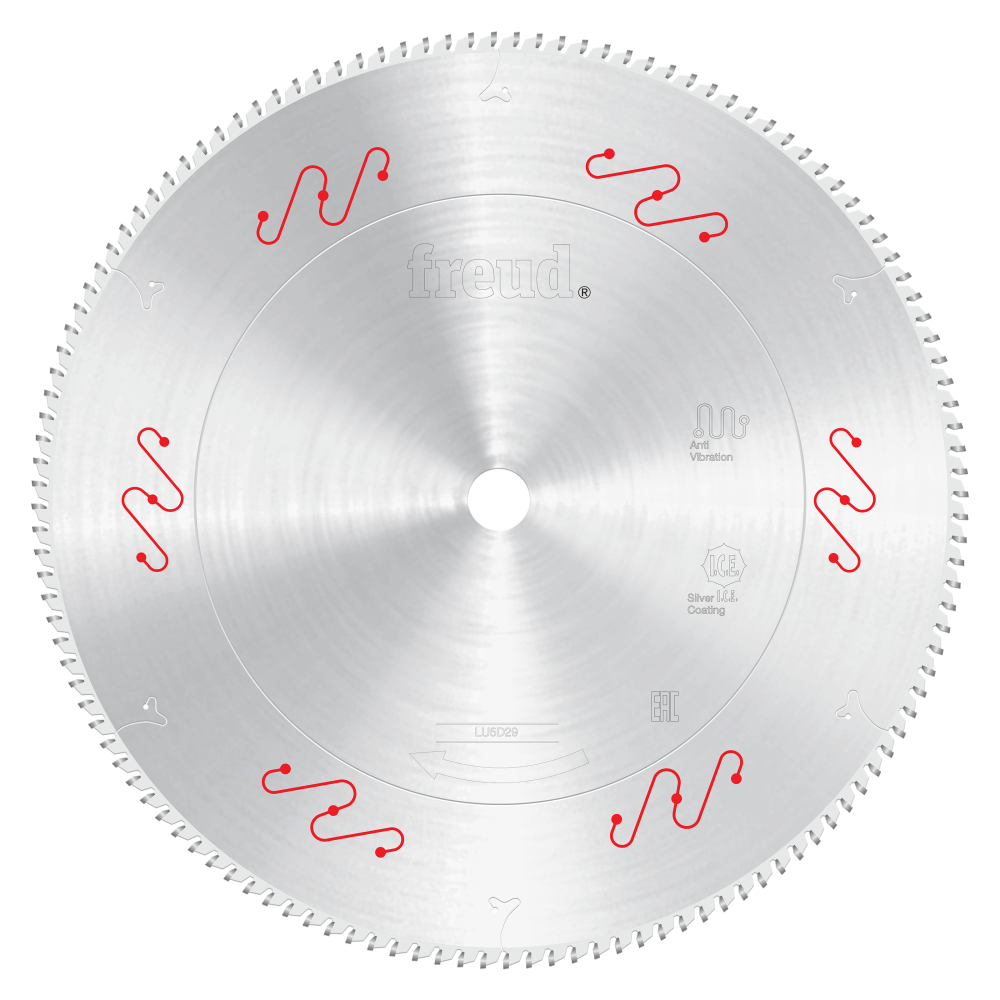 Freud 450mm Medium Aluminum & Non-Ferrous Blades with or without Mechanical Clamping - Teeth: 128, Arbor: 30mm