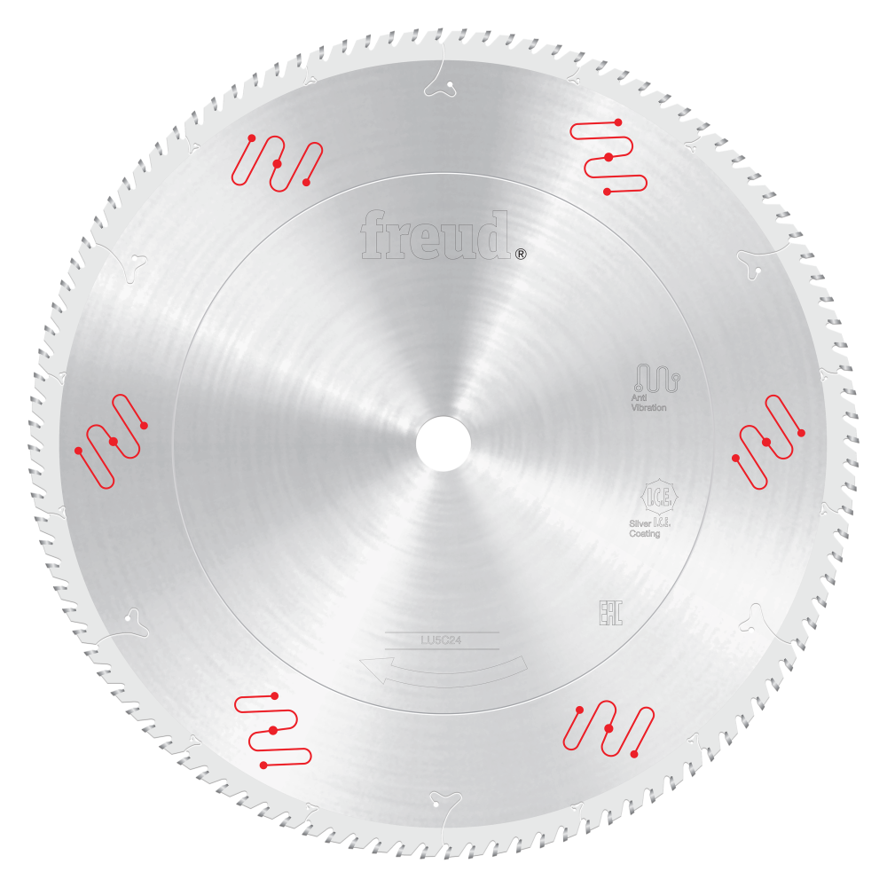 Freud 450mm Medium to Thick Aluminum & Non-Ferrous Blades with or without Mechanical Clamping - Arbor: 30mm, Teeth: 108