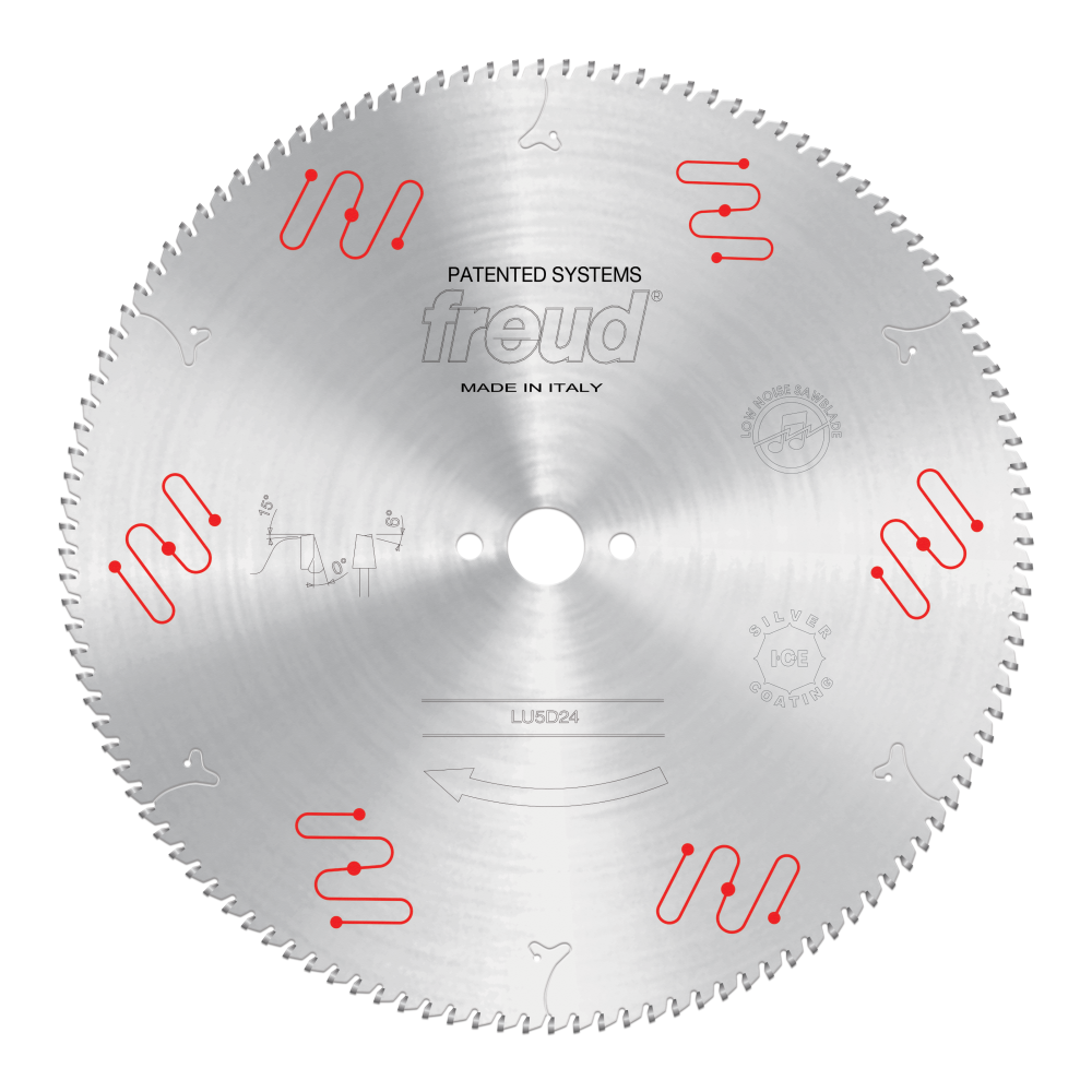 Freud 400mm Medium Aluminum & Non-Ferrous Blades with or without Mechanical Clamping - Arbor: 32mm, Teeth: 120
