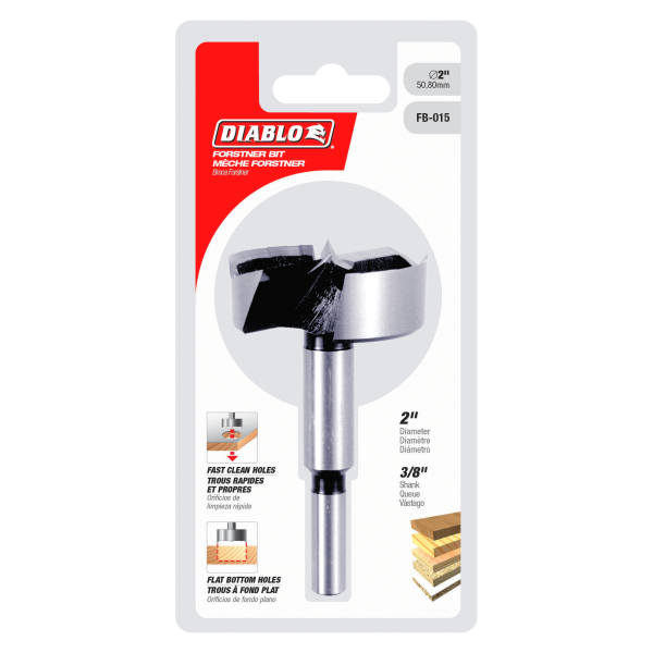 Diablo 2" Forstner Bit for Wood FB-015