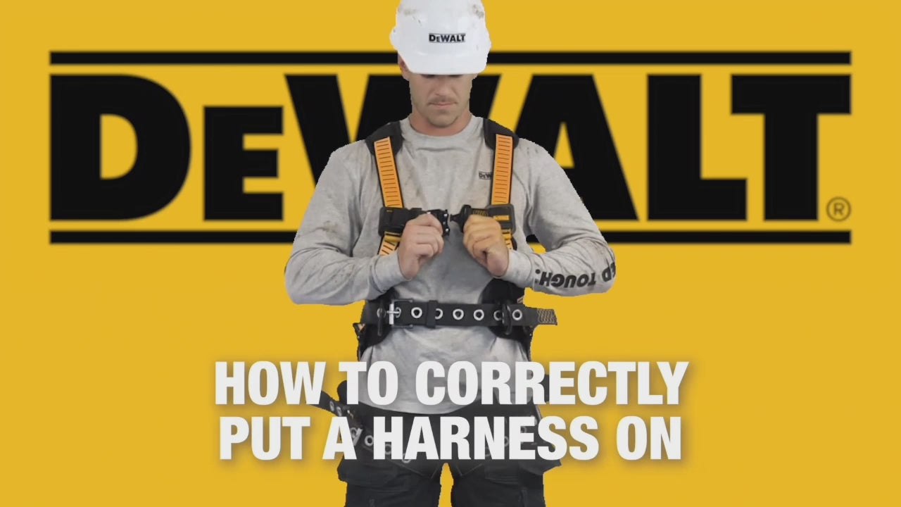 How to put on a Safety Harness