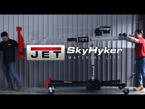 Video of JET SkyHyker Jobsite Material Lift: Revolutionizing Job Site Efficiency & Safety!