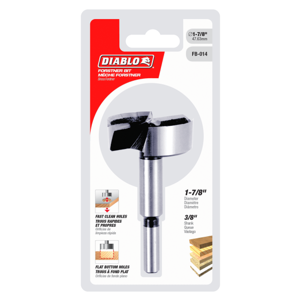 Diablo 1-7/8" Forstner Bit for Wood FB-014