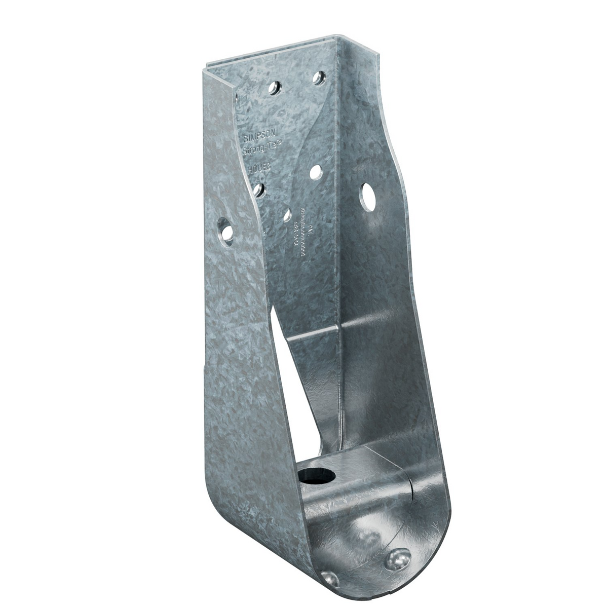 Simpson 8-11/16" Galvanized Predeflected Holdown w/Screws HDUE3-SDS3
