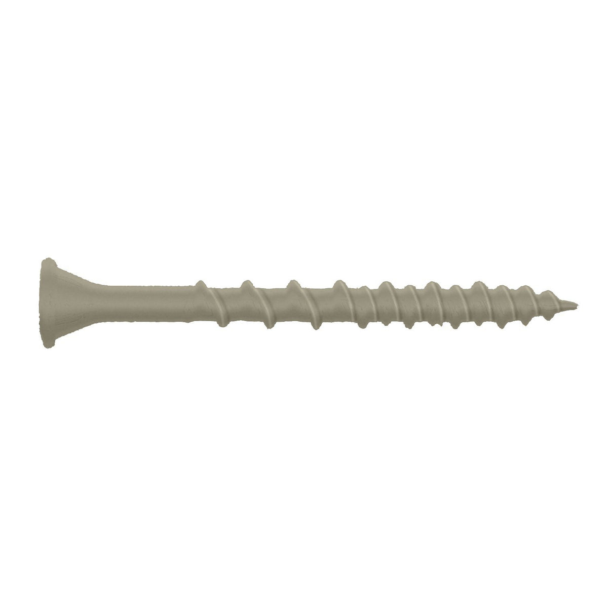 Media: Simpson WSVF Collated Subfloor Screw Gray Quik Guard Coating