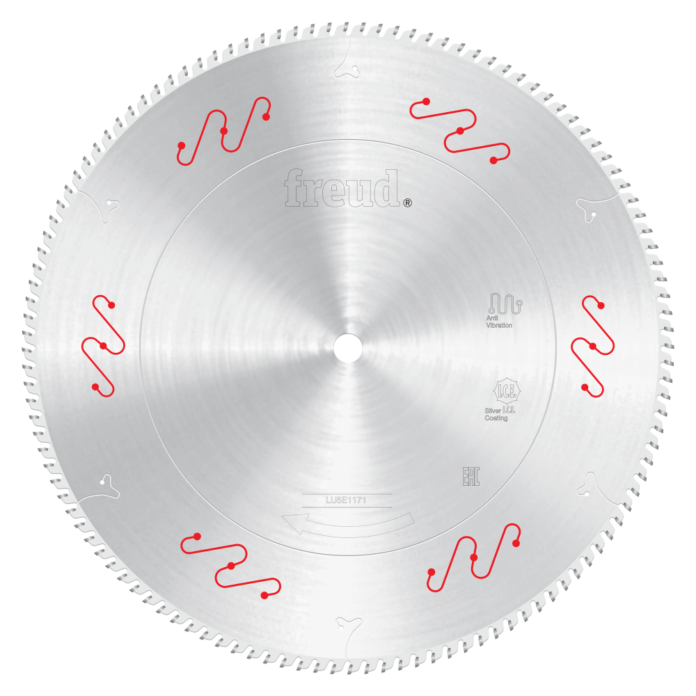 Freud 14" Carbide Tipped Saw Blade for Crosscutting - Teeth: 120, Kerf: 3mm