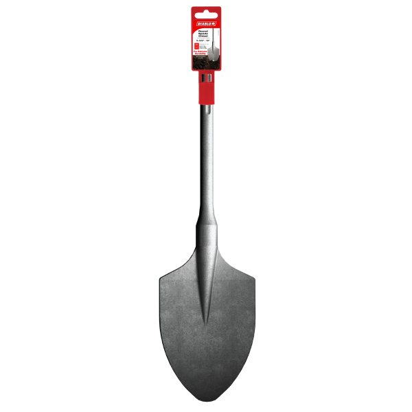 Diablo 5-3/8'' x 16" SDS-Max Round Spade Chisel