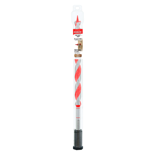 Diablo 13/16" x 13" Auger Bit for Wood & Nail-Embedded Wood DAG2080