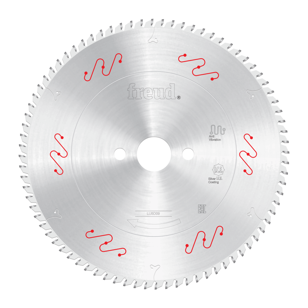 Freud 250mm Medium Aluminum & Non-Ferrous Blades with or without Mechanical Clamping - Arbor: 32mm, Teeth: 80