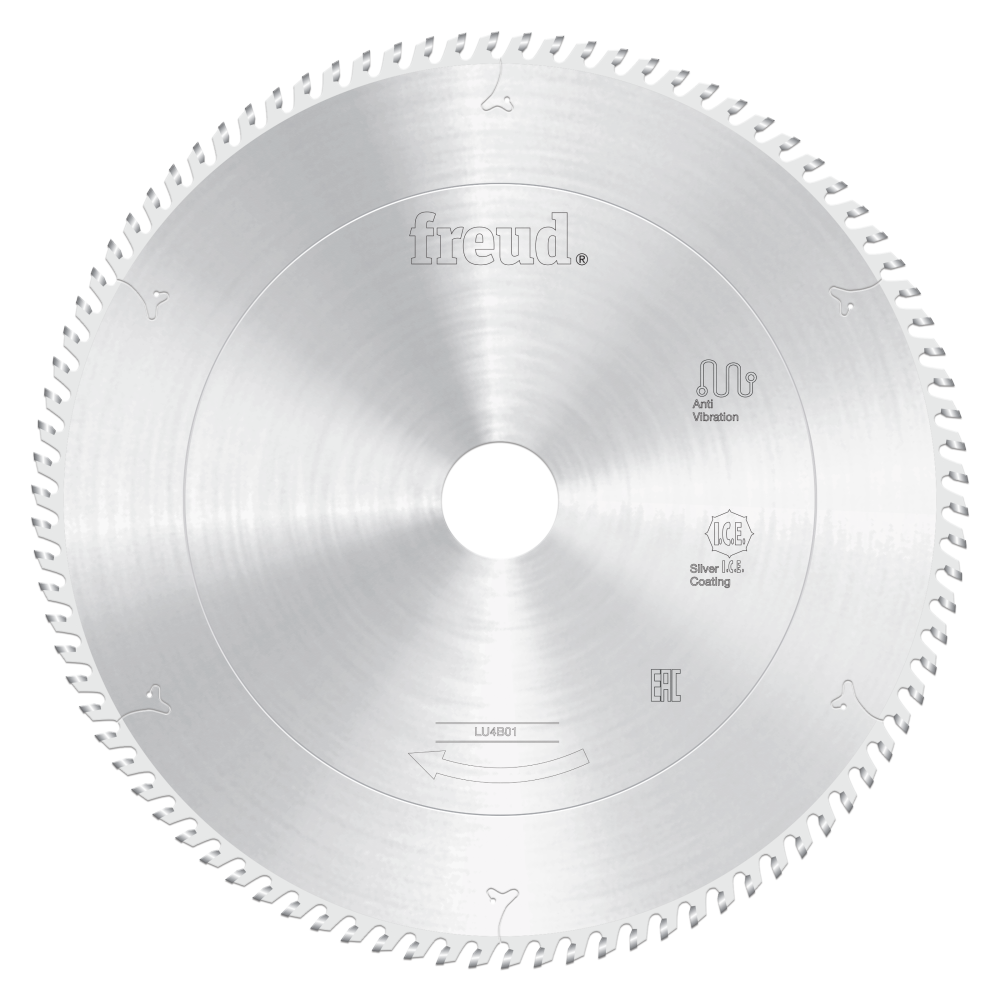 Freud 203mm Ultra-Thin Kerf Plastics & Plexiglass Blades for Fine Finish - Teeth: 90, Arbor: 1"