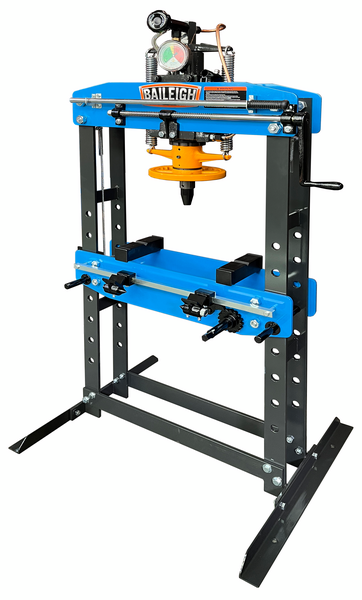Baileigh 15-Ton Hydraulic Shop Press HP-15A