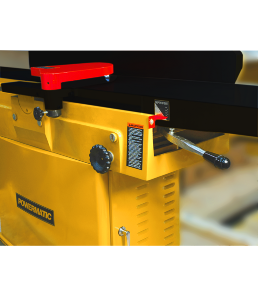 Powermatic 12" Parallelogram Jointer w/ArmorGlide, Helical Cutterhead, 3 HP, 3Ph 460V