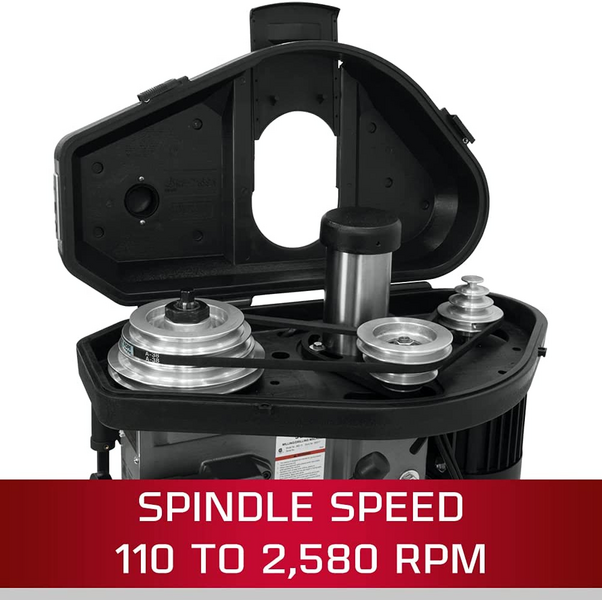 JET J-A5816, 15" Variable Speed Floor Model Drill Press 230V 1Ph