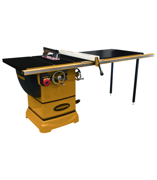 Powermatic PM1000T 10" Table Saw w/ArmorGlide 52" Rip Extension Table 1Ph 115/230V