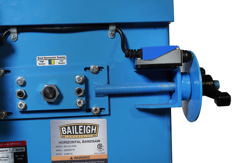 Baileigh Portable EVS Dual Mitering Bandsaw BS-10VS