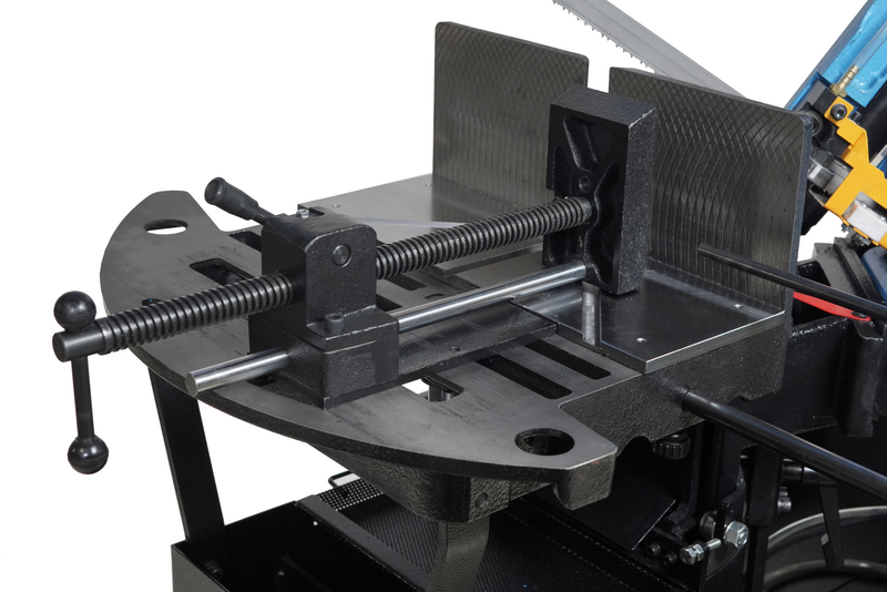 Baileigh Portable EVS Dual Mitering Bandsaw BS-10VS