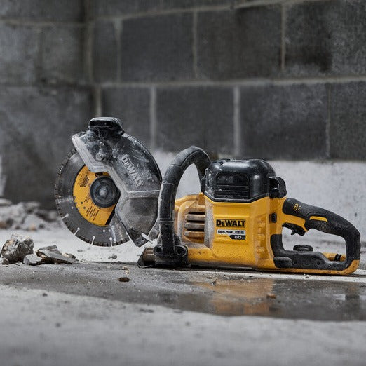 DeWALT FlexVOLT 60V MAX 9 IN Brushless Cordless CUT-OFF Saw Kit DCS692X2 - Concrete Saw
