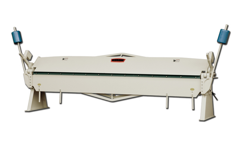 Baileigh HB-14418 Straight Sheet Metal Hand Brake, 12' Length, 18 Gauge Mild Steel Capacity