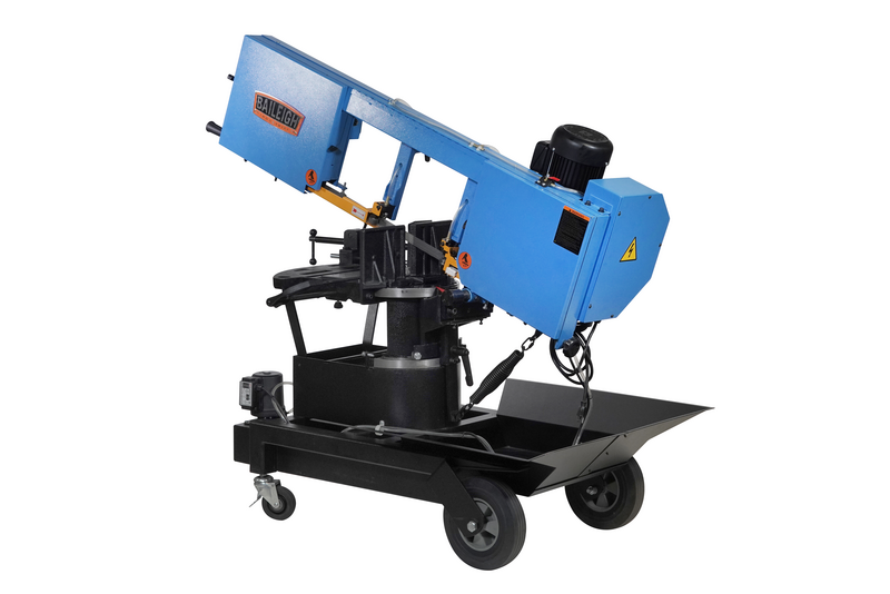 Baileigh Portable EVS Dual Mitering Bandsaw BS-10VS