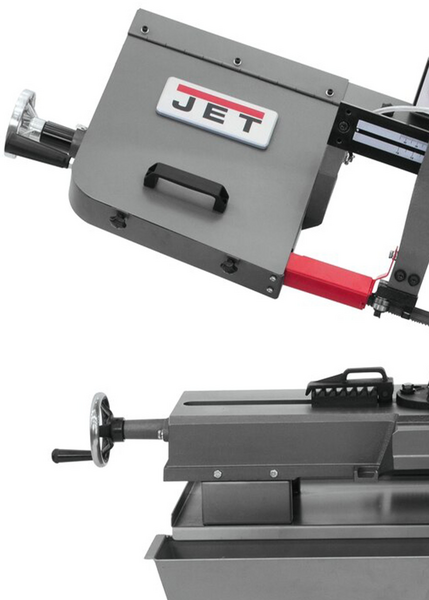 JET HBS-916, 9" x 16" Horizontal Bandsaw 1-1/2HP, 230V, Single Phase