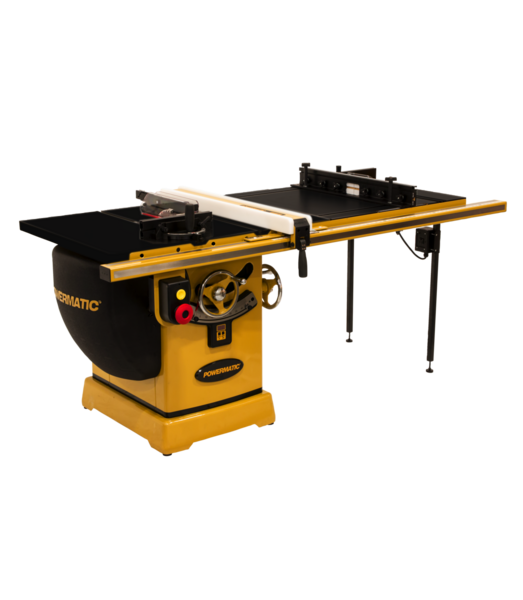 Powermatic PM2000T 10" Table Saw w/ArmorGlide 50" Rip Router Lift 5 HP 3Ph 460V