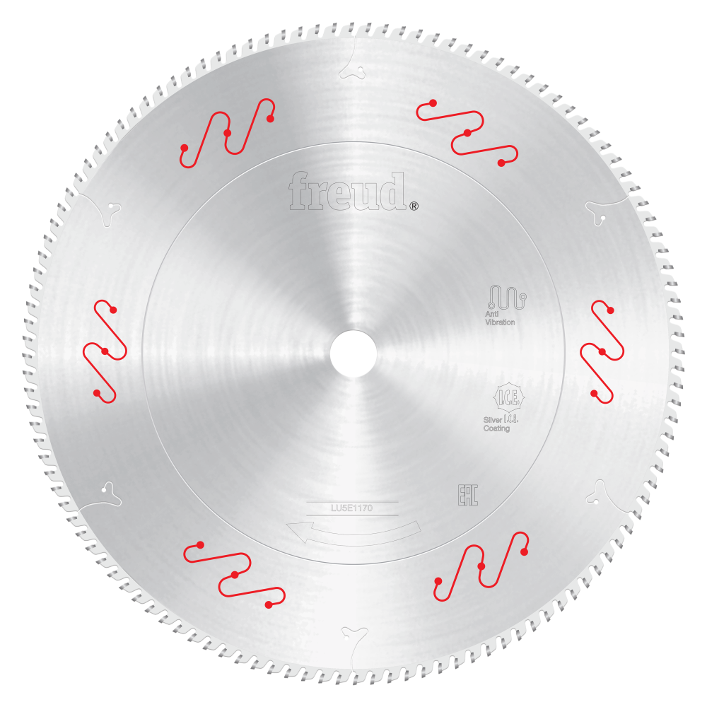 Freud 14" Carbide Tipped Saw Blade for Crosscutting - Teeth: 120, Kerf: 3