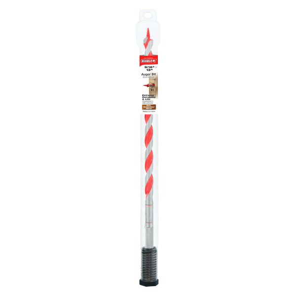 Diablo 9/16" x 13" Auger Bit for Wood & Nail-Embedded Wood DAG2040