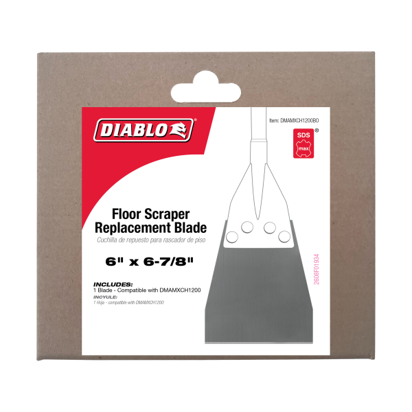 Diablo SDS-Max Floor Scraper Replacement Blade