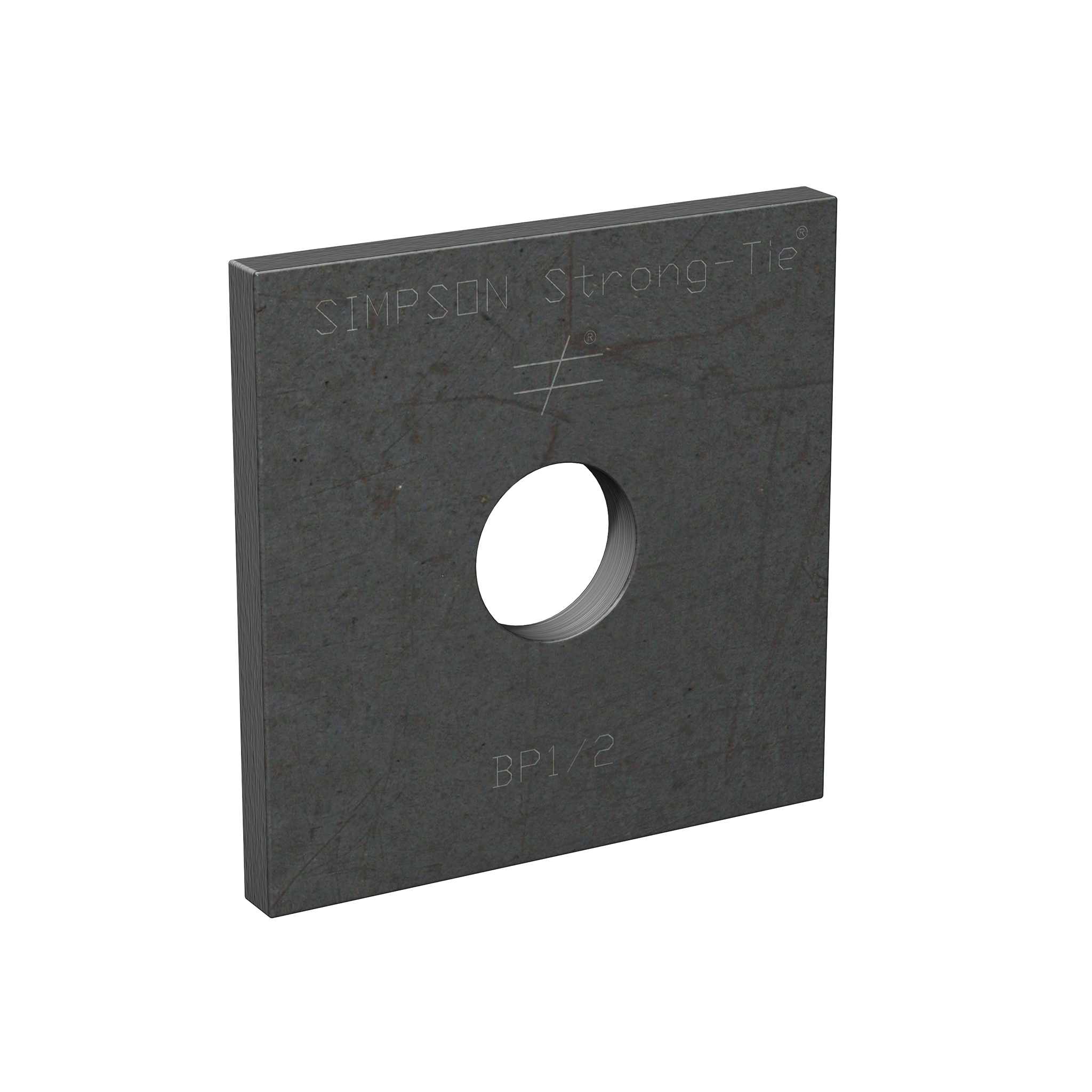 Simpson Strong-Tie BP 1/2 inch Bolt Dia. 2 X 2 Bearing Plate