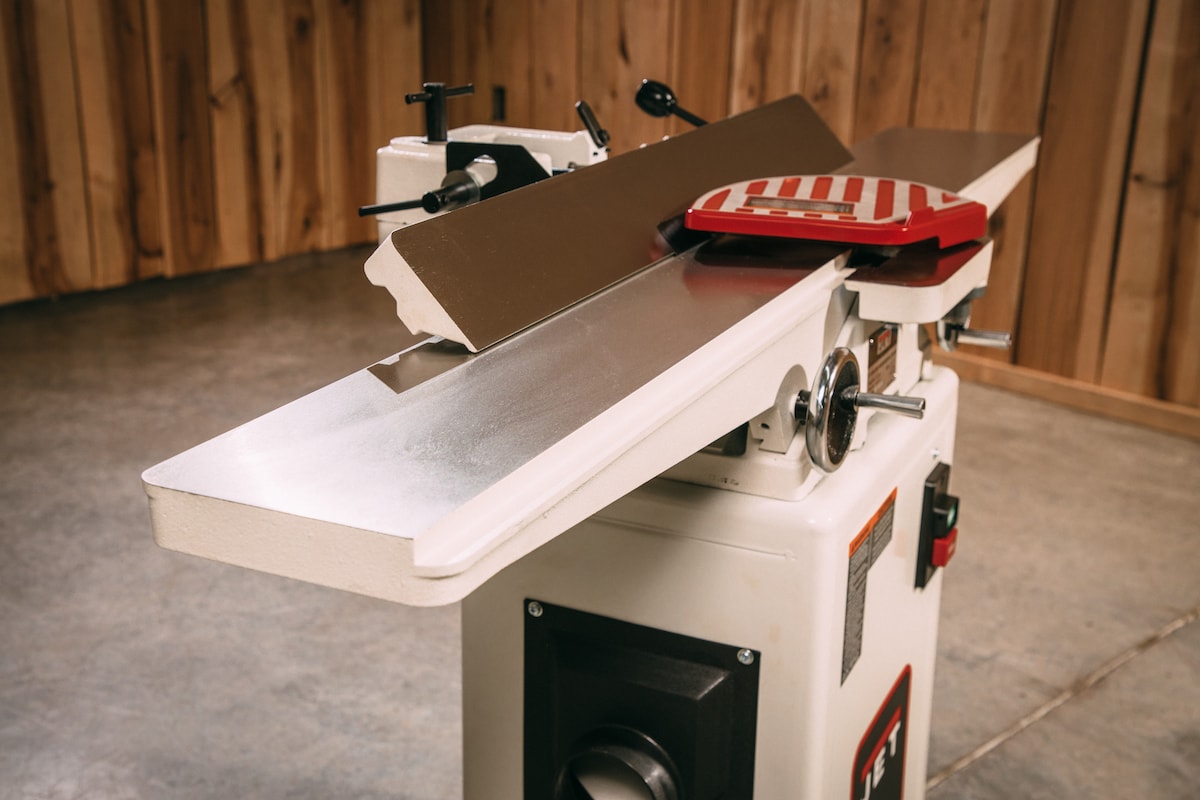 JET JJ-6HHDX, 6"Jointer, Helical Cutterhead, 1 HP, 1Ph 115/230V