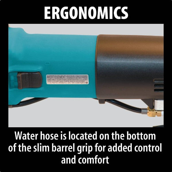 Makita 4" Electronic Wet Stone Polisher, 7.9 AMP, 2,000-4,000 RPM