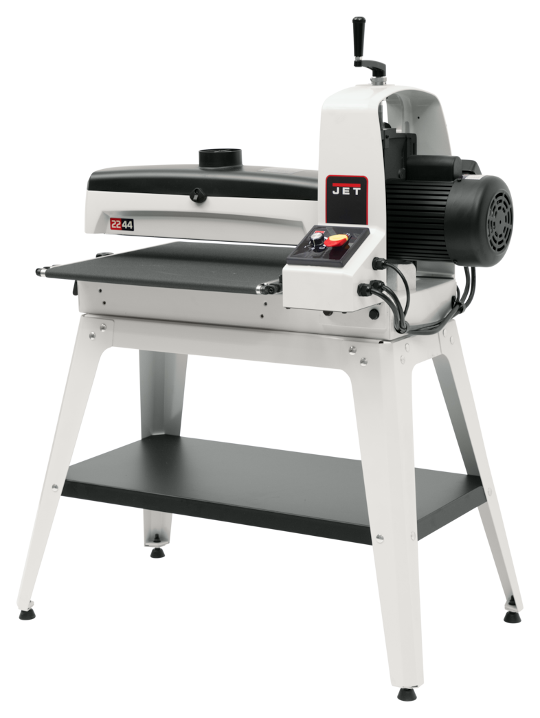 JET JWDS-2244, 22"Drum Sander with Stand, 1Ph 115V