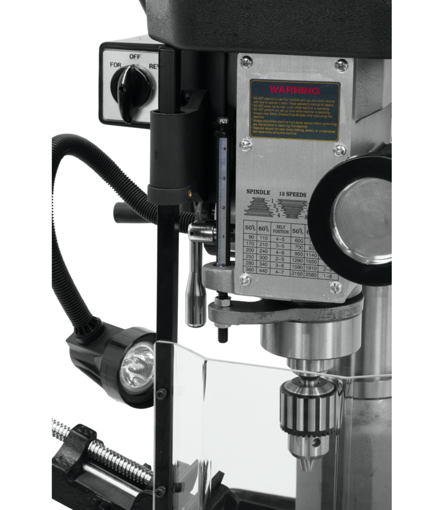 JET JMD-15 Mill/Drill With NEWALL DP700 DRO - 350125