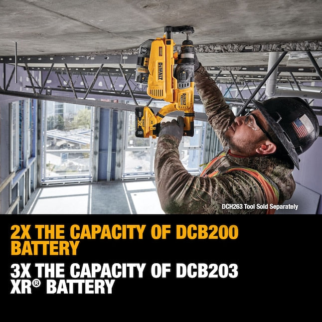 DEWALT 20 2-Pack 6 Amp-Hour; 6 Amp-Hour Lithium Battery