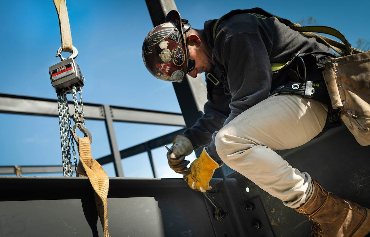 JET 5-Ton Aluminum Hand Chain Hoist with 30ft of Lift AL100-500-30