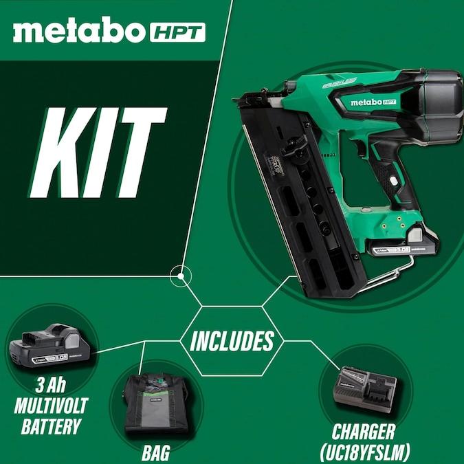 Metabo 36V 3-1/2" MultiVolt Cordless Duplex Nailer NR3675DD