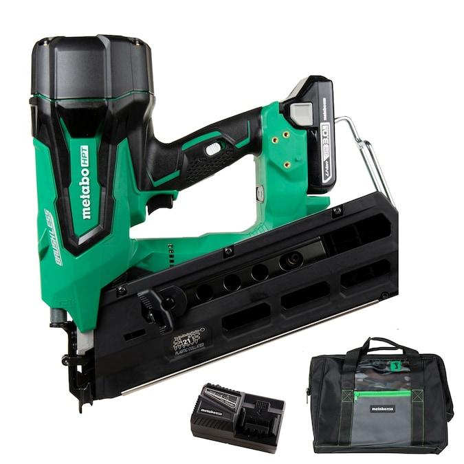 Metabo 36V 3-1/2" MultiVolt Cordless Duplex Nailer NR3675DD