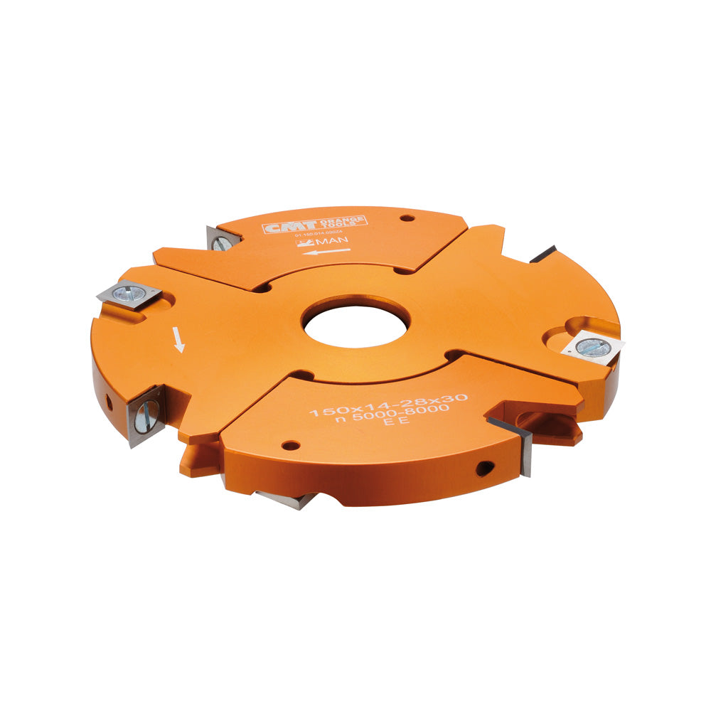 CMT 694.021.31 2-Piece Adjustable Grooving Sets 5-29/32" B=1-1/4"