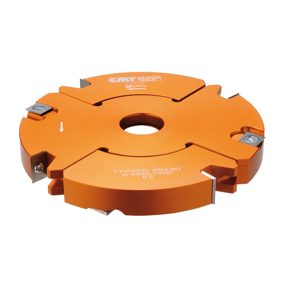 CMT 694.021.31 Two-Piece Adjustable Grooving Set, 5-29/32-Inch Diameter, 1-1/4-Inch Bore