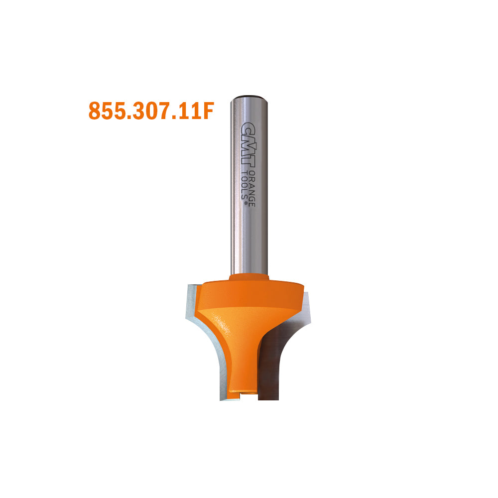 CMT 855.307.11F Ovolo Sash Bit 7/8" x 3/4" R=25/64" (Profile B) S=1/4"