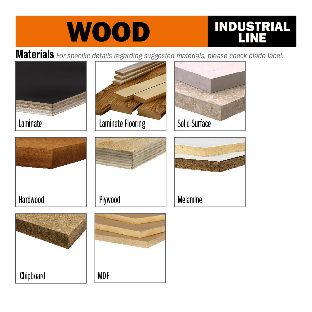CMT 281.680.10M Orange Chrome Blade 250 x 80 x 3.2 x 30mm (Pos)