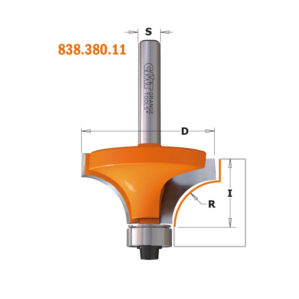 CMT 838.187.11 Roundover Bit