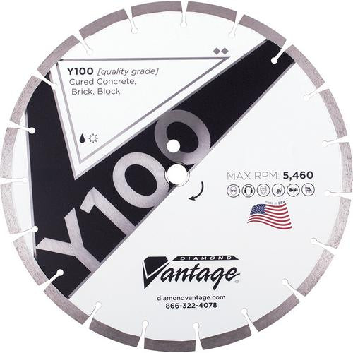 Diamond Vantage 14" x .125 x 1/20mm Gen Purpose Concrete/Masonry Diamond Blade