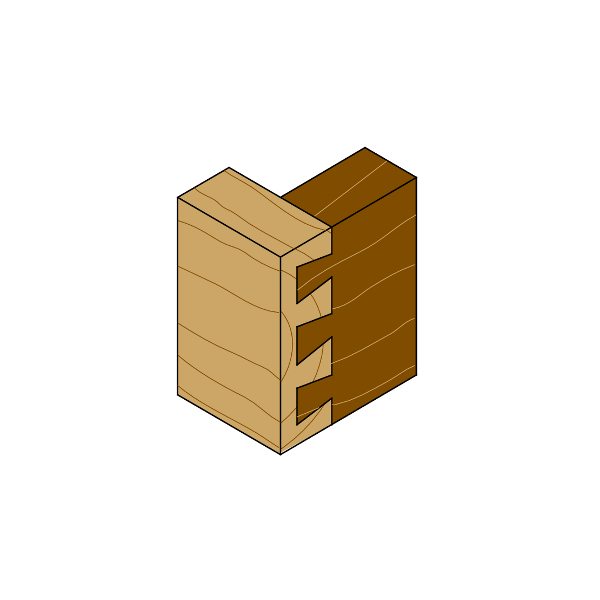 CMT CMT300-T064 Half Blind Template for CMT300 - 1/4-Inch dovetail size
