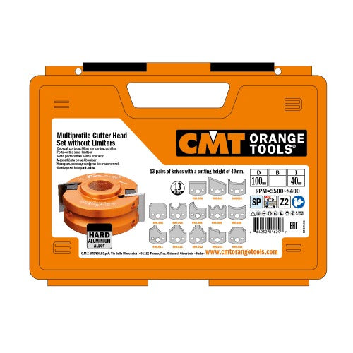 CMT 692.013.14 Molding & Profile Set 4" Dia. 1-1/4" Bore