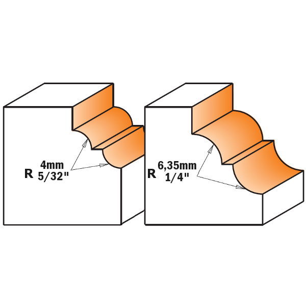 CMT 841.880.11 Classical Ogee Bit