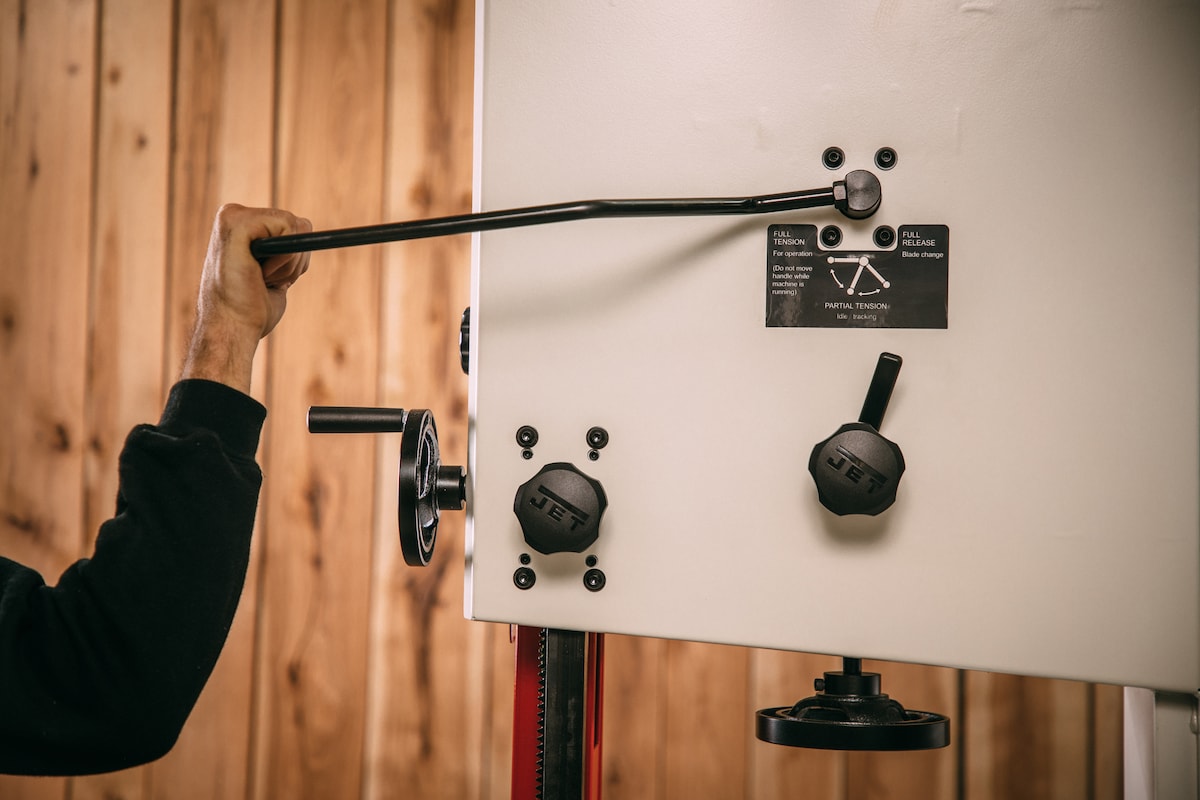 JET JWBS-20-3, 20" Bandsaw, 3HP, 230V - 714800