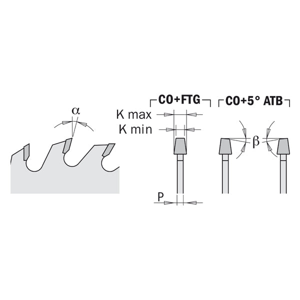 CMT 288.100.20K Industrial Conical Scoring Blade with 20mm Bore 100mm